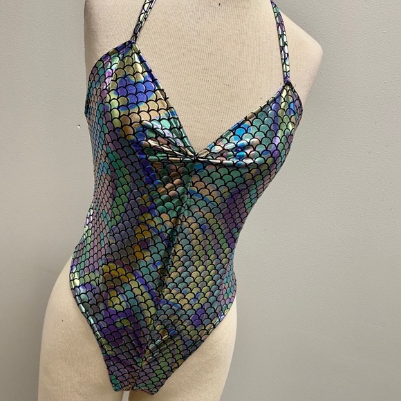 Mermaid print bodysuit - Picture 5 of 7